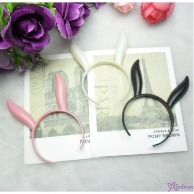 1/6 Bjd Doll Miniature Mini Bunny Ear Black TPS126BBLK